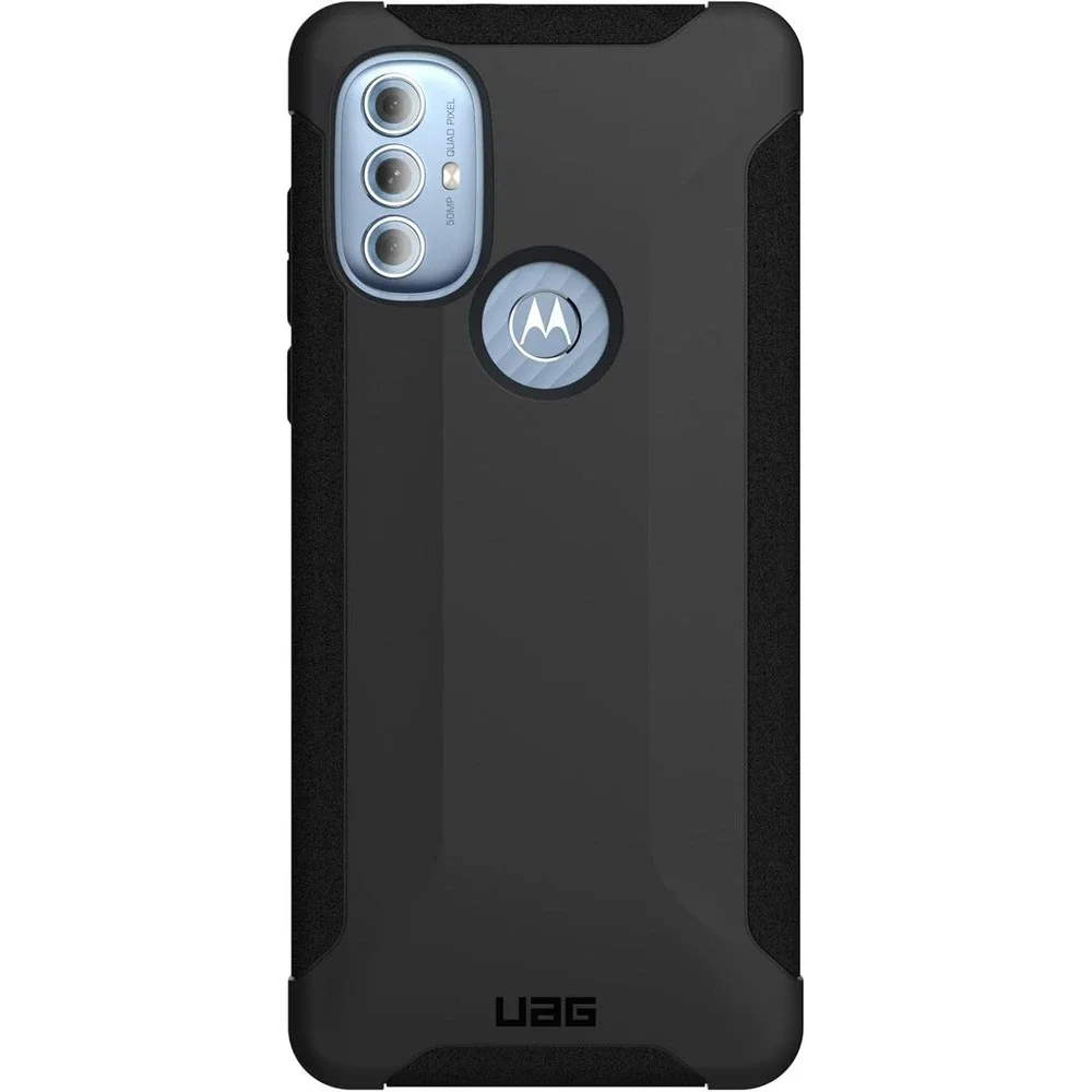 Urban Armor Gear for Motorola Moto G Power 2022 Black Shockproof Rugged Cover